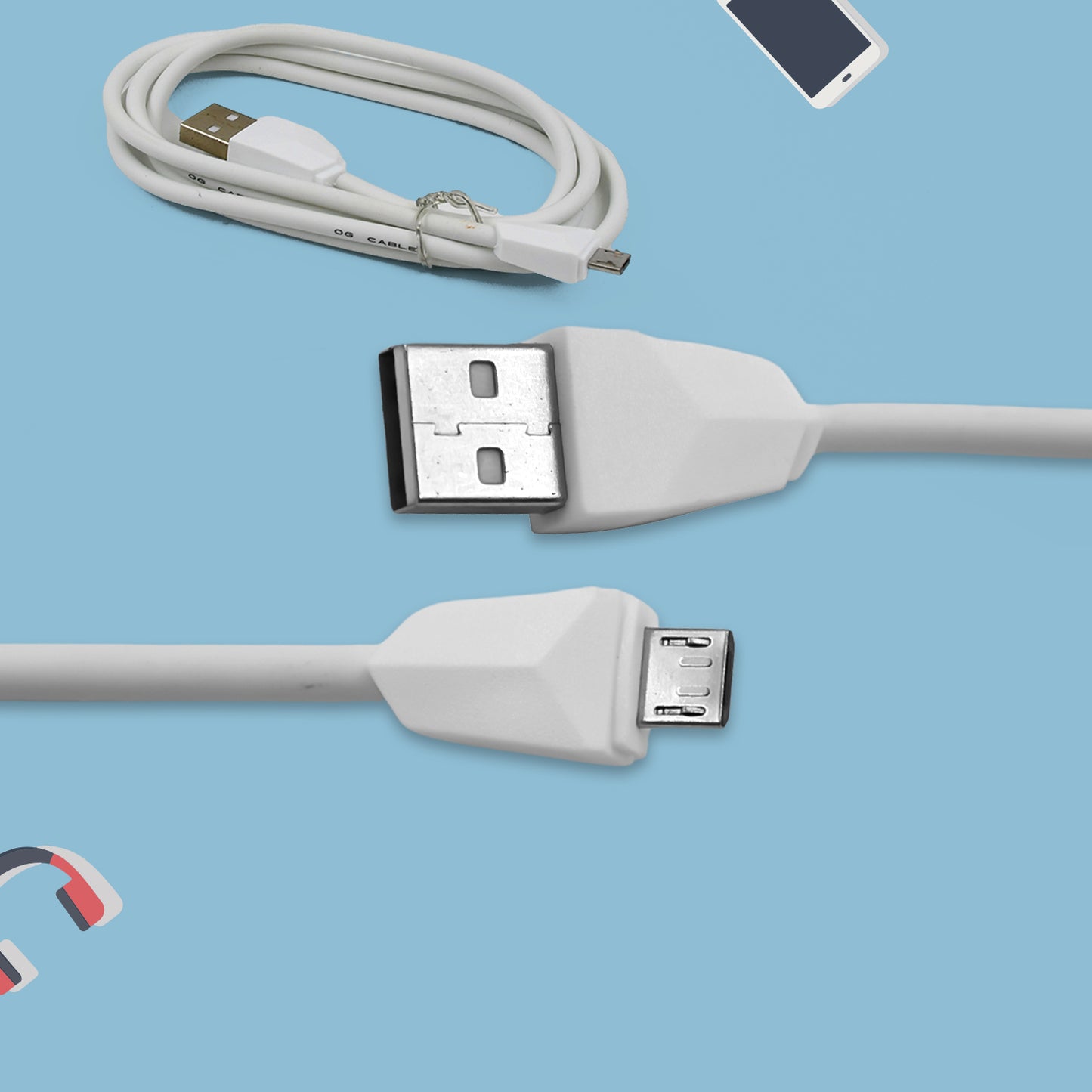 2a Fast Charging For Android Micro Cable (1000 Mm)